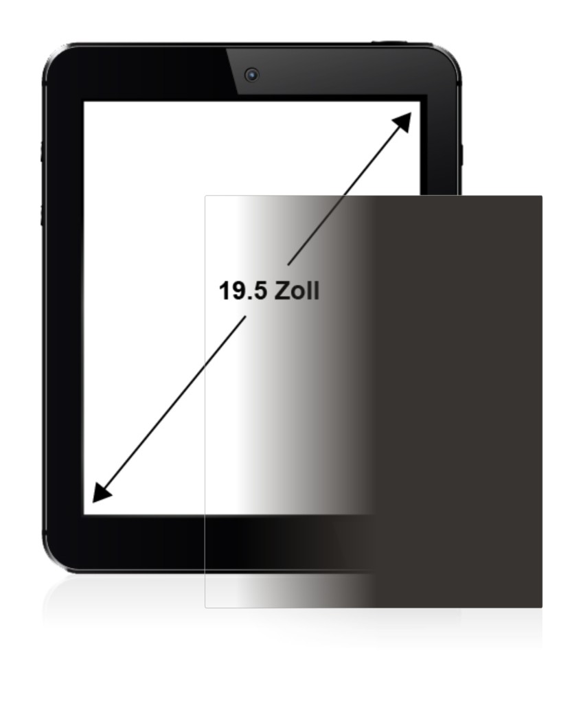 Image de l'appareil avec une grande variété de protections d'écran.