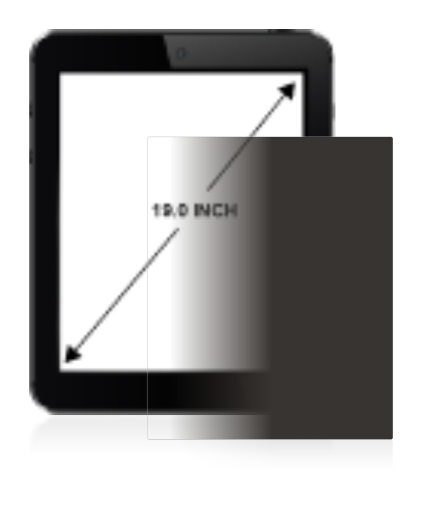 Abbildung des Geräts mit einer Vielzahl des Displayschutzes.