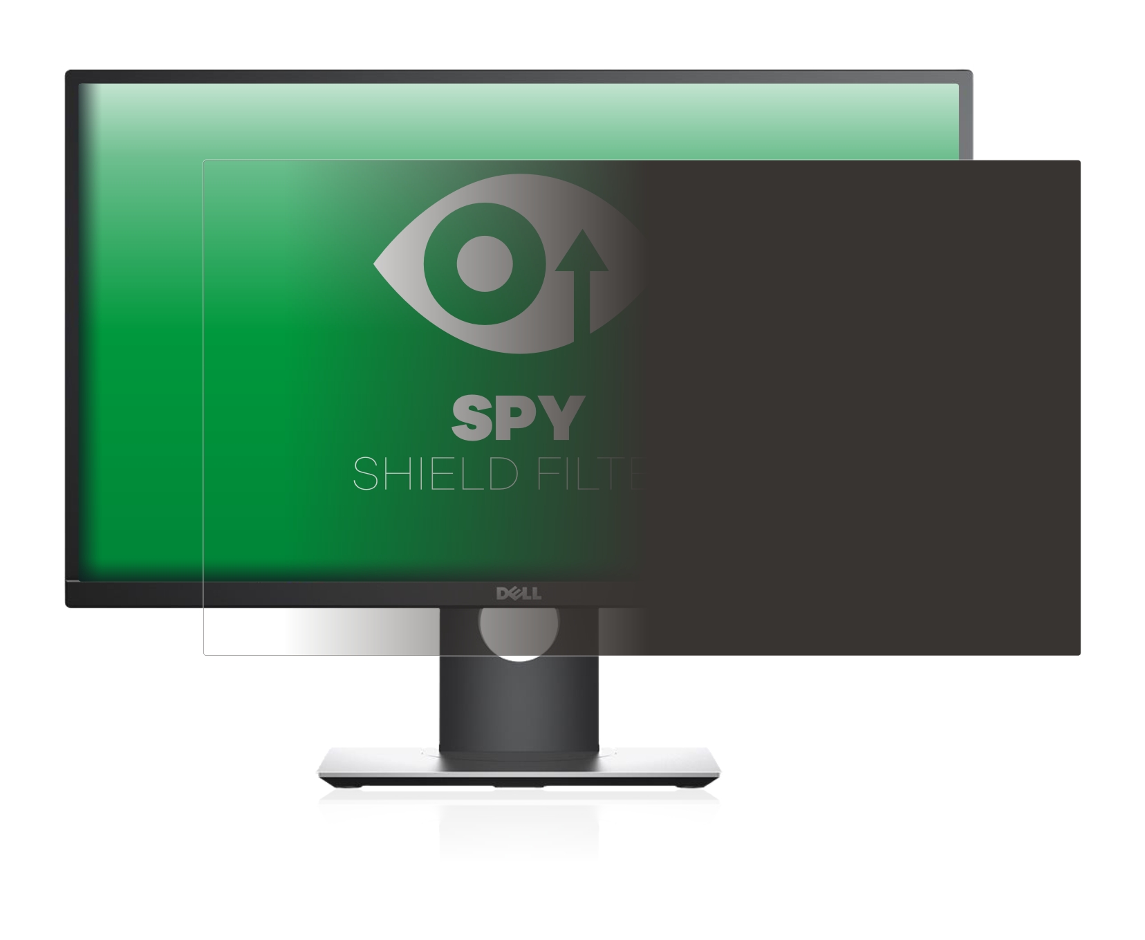 Privacy Screen upscreen Blickschutzfilter für Dell P2417H Privacy Filter Sichtschutz Anti-Spy 