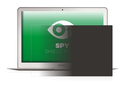 Immagine del dispositivo Apple MacBook Air 13" 2017 con un'ampia varietà di protezioni per lo schermo.