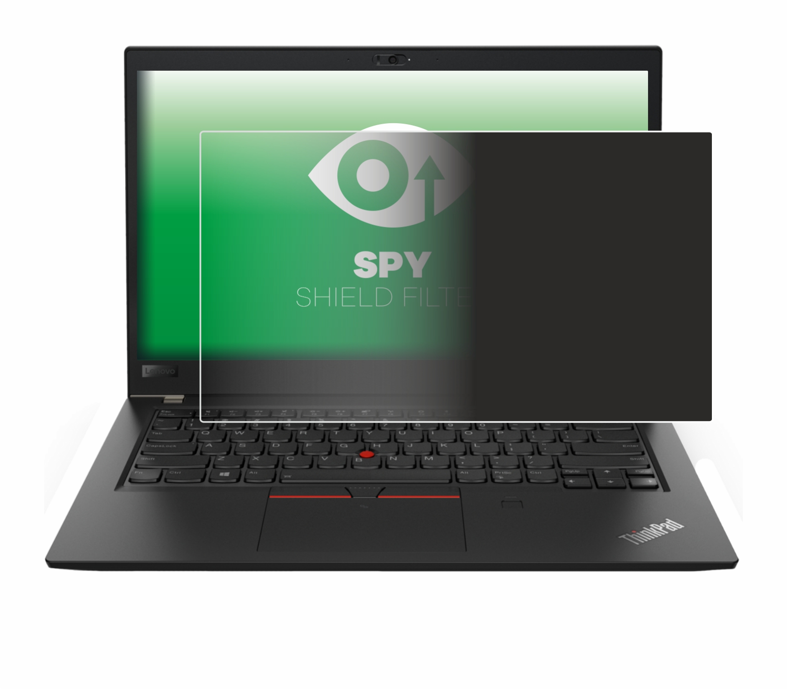 3. Generation upscreen Blickschutzfilter kompatibel mit Lenovo ThinkPad E14 Anti-Spy Blickschutzfolie Sichtschutz-Folie Privacy Filter 