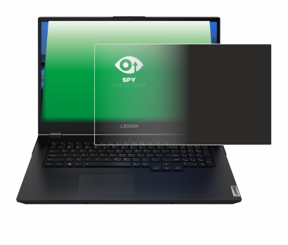 Immagine del dispositivo Lenovo Legion 5 15.6" con un'ampia varietà di protezioni per lo schermo.