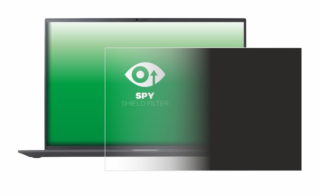 Imagen del dispositivo LG gram 16'' 2023 con una amplia variedad de protectores de pantalla.