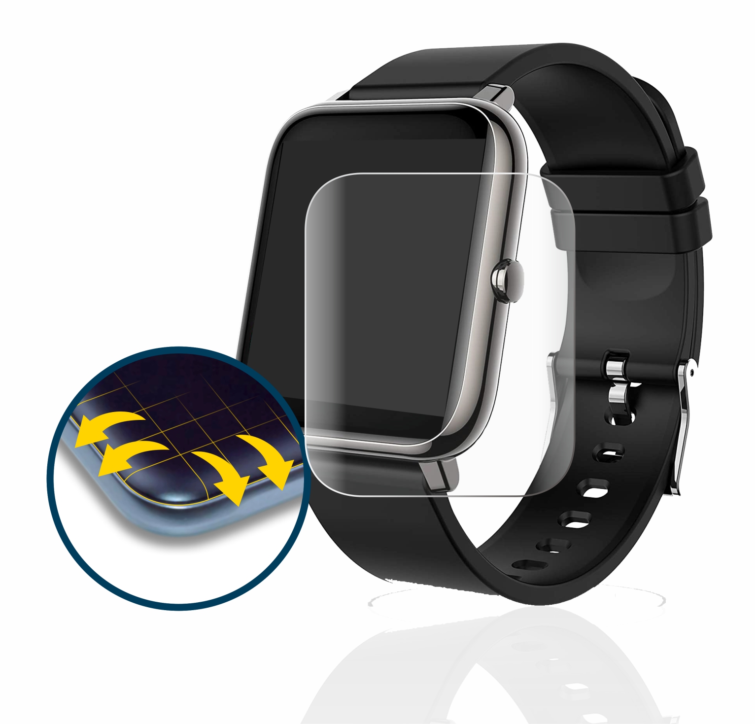 Schutzfolie für Apple Garmin Xplora Samsung Suunto Huami - Zdjęcie 91 z 268