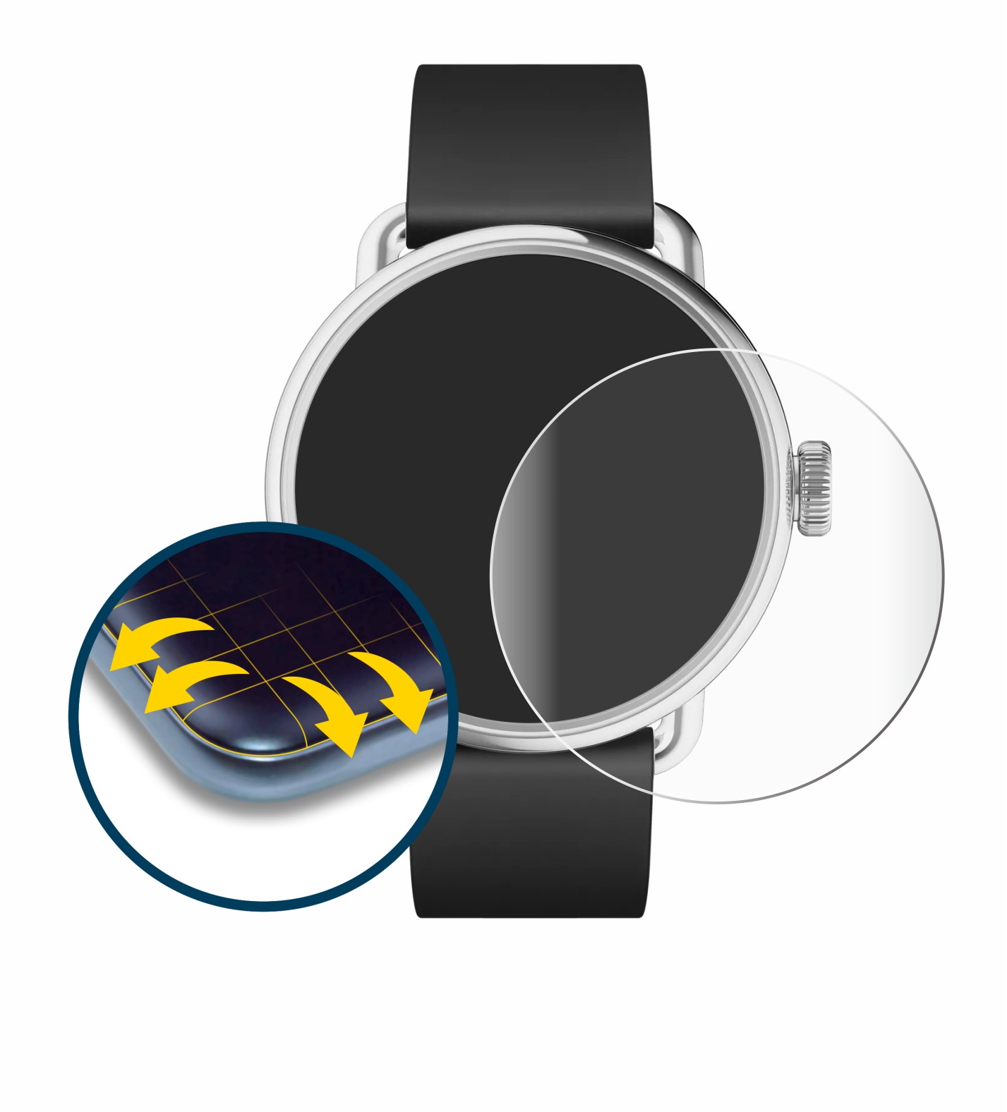 Schutzfolie für Apple Garmin Xplora Samsung Suunto Huami - Zdjęcie 36 z 268