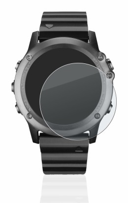 Image of the device Garmin Fenix 3 with a wide variety of screen protectors.