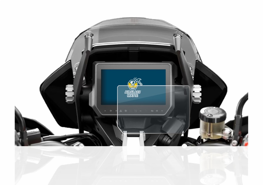 Imagen del dispositivo KTM 1290 Super Adventure S 2017 Pantalla del velocímetro con una amplia variedad de protectores de pant