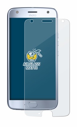 Immagine del dispositivo Motorola Moto X4 con un'ampia varietà di protezioni per lo schermo.