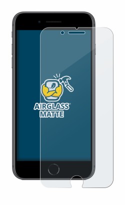 Immagine del dispositivo Apple iPhone 8 Plus con un'ampia varietà di protezioni per lo schermo.