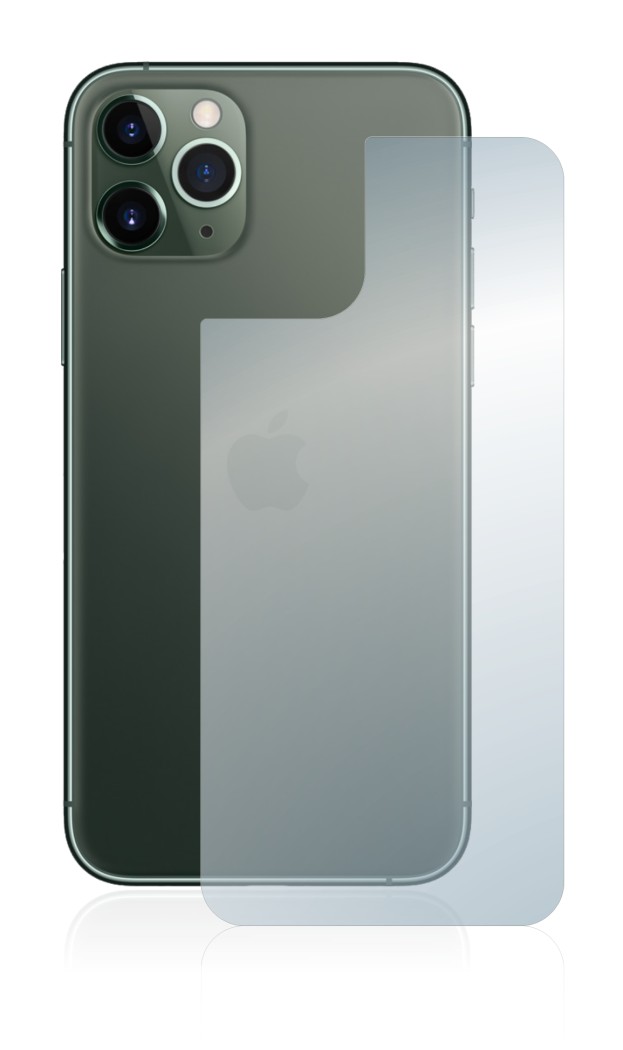 Image de l'appareil Apple iPhone 11 Pro (Arrière) avec une grande variété de protections d'écran.