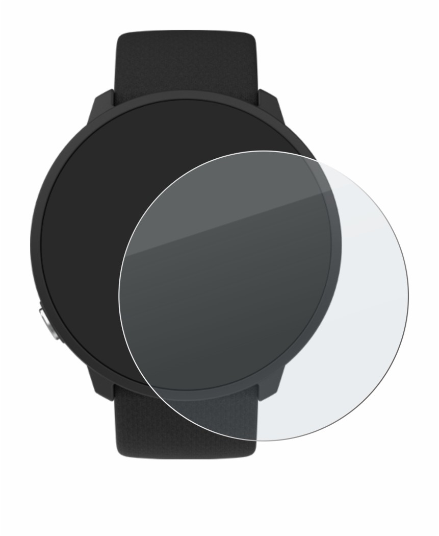 Image of the device Polar Unite with a wide variety of screen protectors.