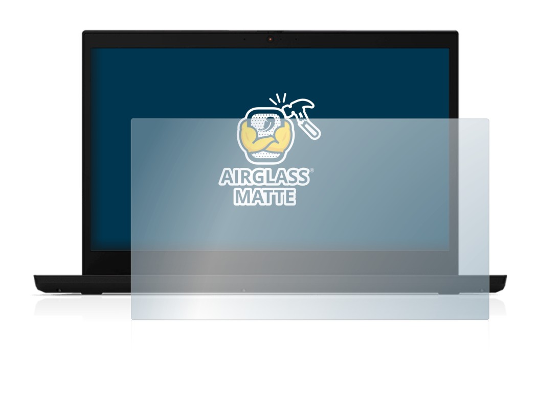 Image of the device Lenovo ThinkPad L15 with a wide variety of screen protectors.