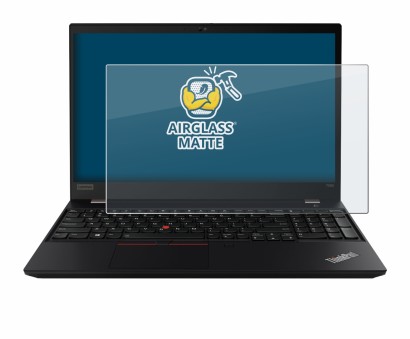 Immagine del dispositivo Lenovo ThinkPad P14s con un'ampia varietà di protezioni per lo schermo.