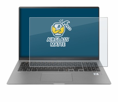 Image of the device LG gram 17'' 2021 with a wide variety of screen protectors.