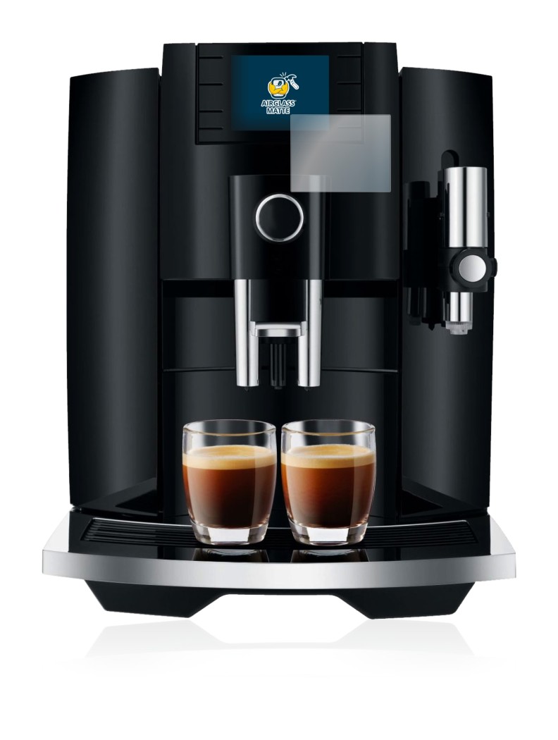 Imagen del dispositivo Jura E8 (EB) con una amplia variedad de protectores de pantalla.