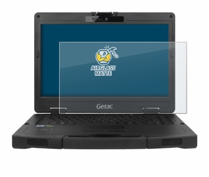 Image de l'appareil Getac S410 avec une grande variété de protections d'écran.