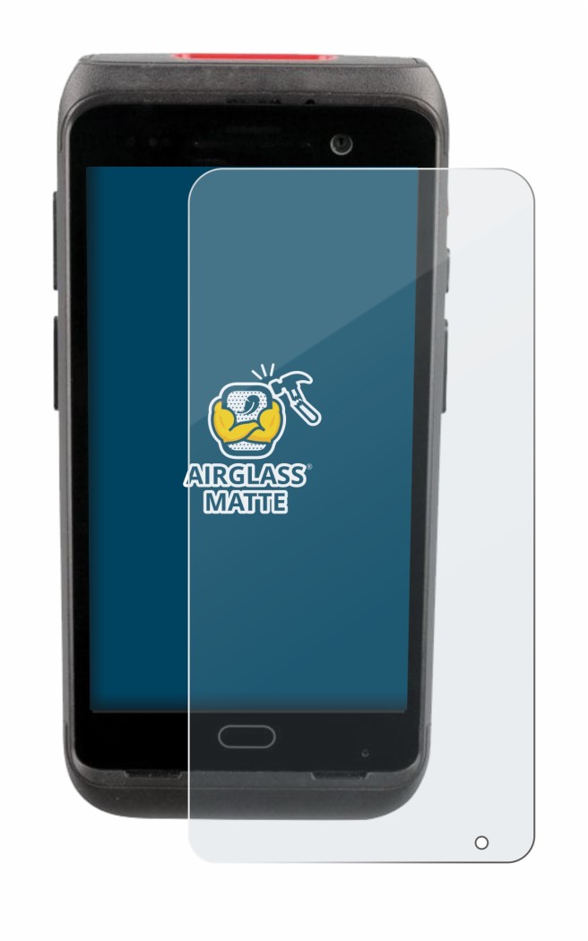 Image of the device Honeywell CT40 XP with a wide variety of screen protectors.