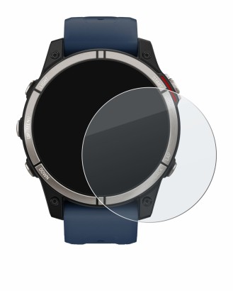 Imagen del dispositivo Garmin quatix 7 con una amplia variedad de protectores de pantalla.