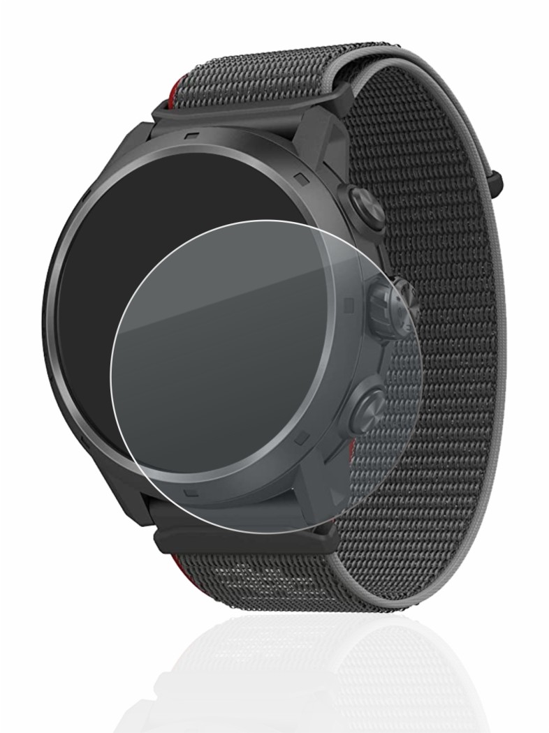 Image de l'appareil Coros Apex 2 Pro avec une grande variété de protections d'écran.