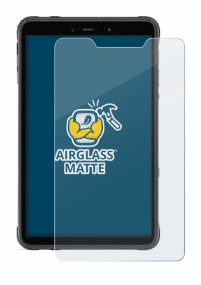 Image of the device Ulefone Armor Pad 8 with a wide variety of screen protectors.