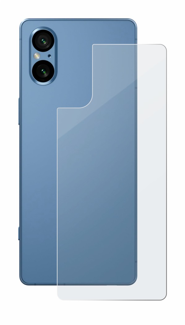 Image de l'appareil Sony Xperia 5 V (Arrière) avec une grande variété de protections d'écran.
