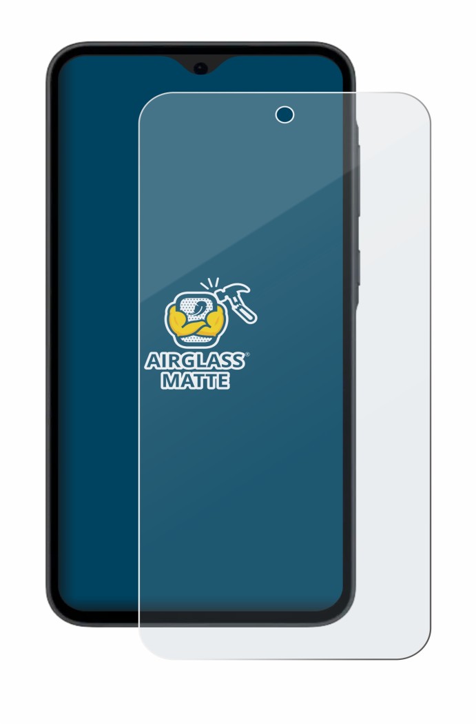 Imagen del dispositivo Samsung Galaxy A35 5G con una amplia variedad de protectores de pantalla.
