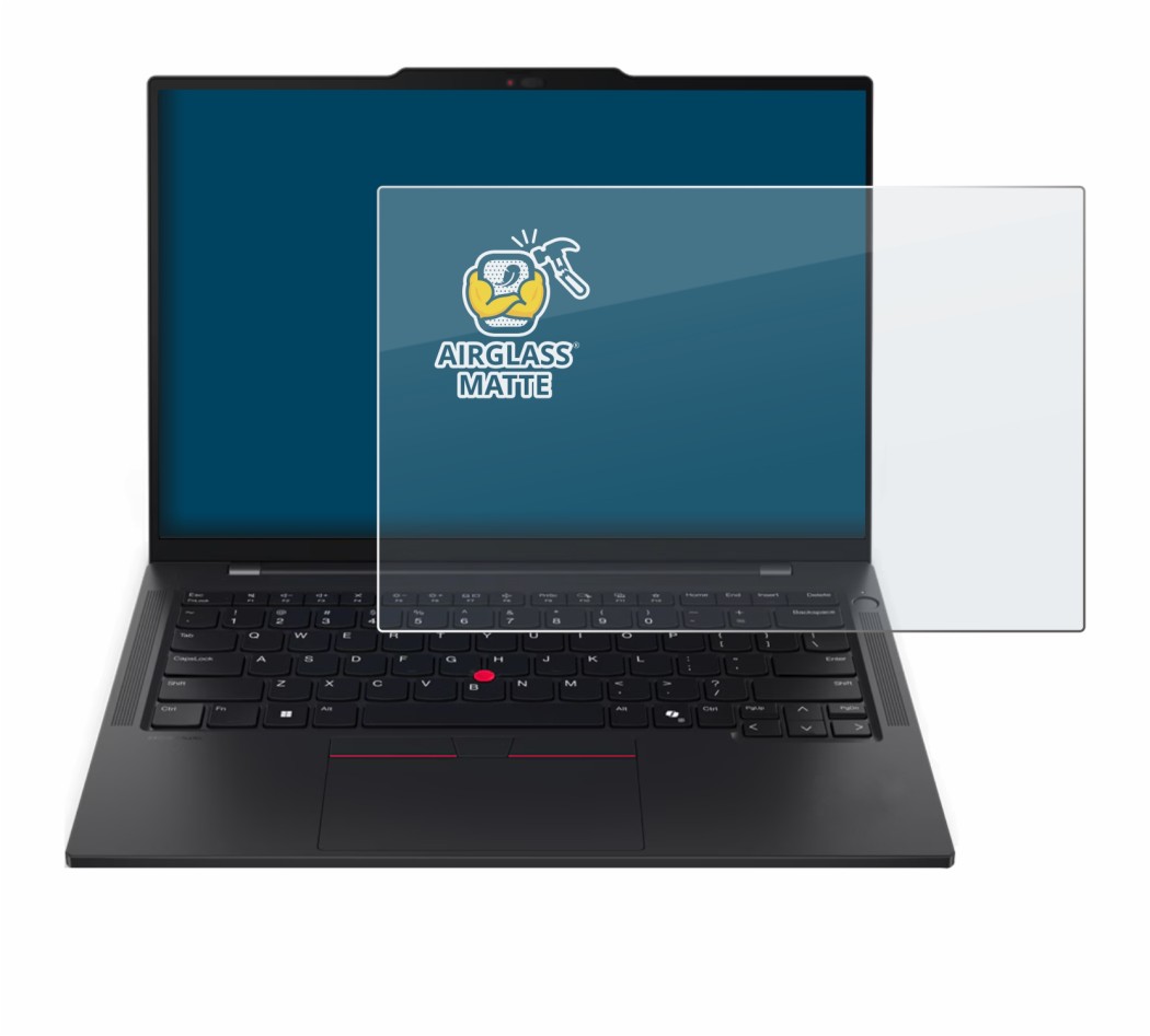 Image de l'appareil Lenovo ThinkPad T14s Gen 6 avec une grande variété de protections d'écran.