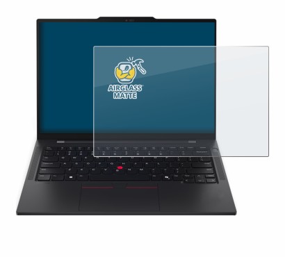 Image de l'appareil Lenovo ThinkPad T14s Gen 6 avec une grande variété de protections d'écran.