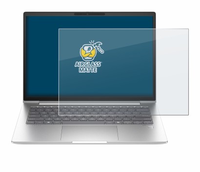 Abbildung des Geräts HP EliteBook 660 G11 mit einer Vielzahl des Displayschutzes.