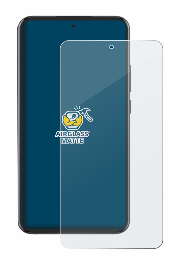 Abbildung des Geräts Oppo Reno 13 Pro mit einer Vielzahl des Displayschutzes.