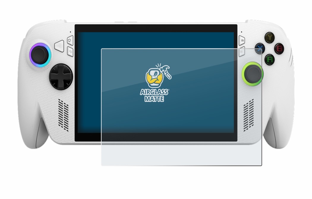 Image of the device ASUS ROG Xbox Ally with a wide variety of screen protectors.