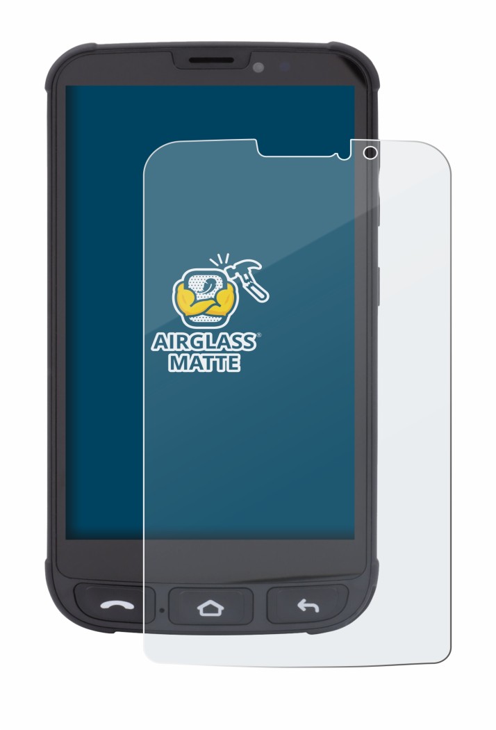 Image of the device Olympia Neo Mini with a wide variety of screen protectors.