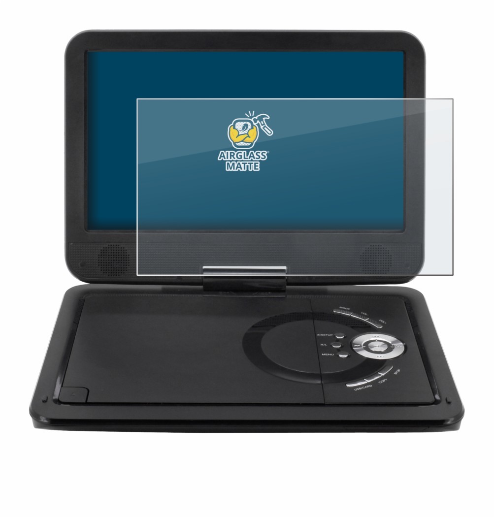 Image de l'appareil Soundmaster PDB1910SW DVD Player avec une grande variété de protections d'écran.