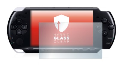 Abbildung des Geräts Sony PSP 3004 mit einer Vielzahl des Displayschutzes.