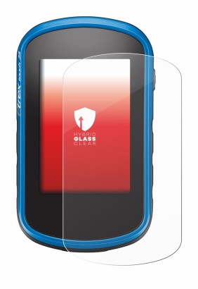 Image de l'appareil Garmin eTrex Touch 35 avec une grande variété de protections d'écran.
