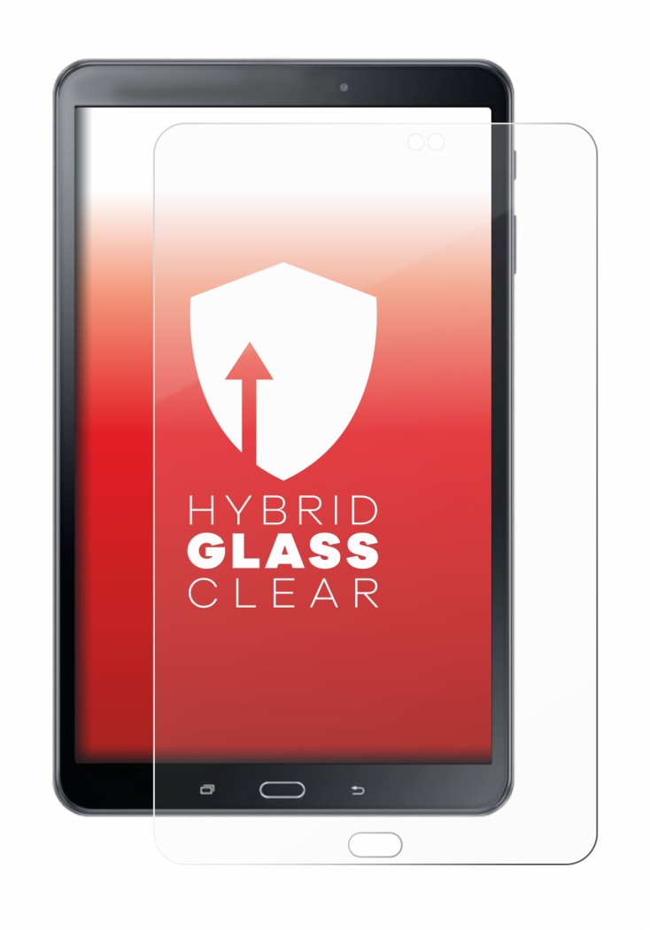 Image de l'appareil Samsung Galaxy Tab A 10.1 2016 SM-T585 avec une grande variété de protections d'écran.