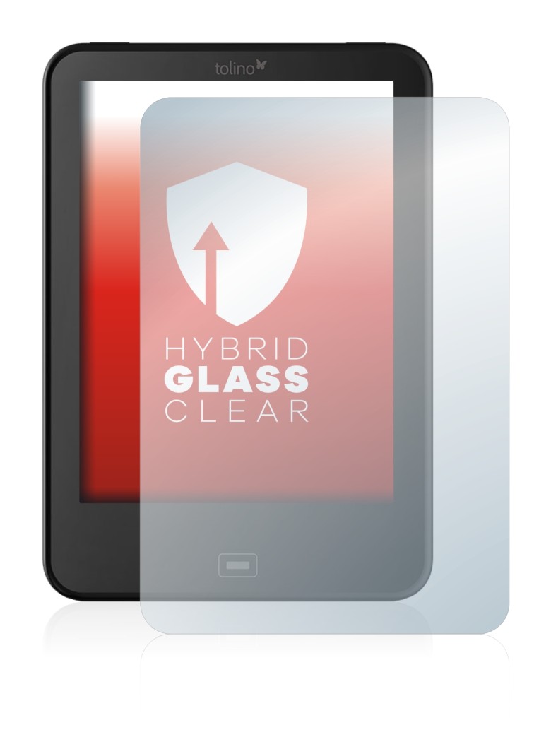 Immagine del dispositivo Tolino Vision 4 HD con un'ampia varietà di protezioni per lo schermo.