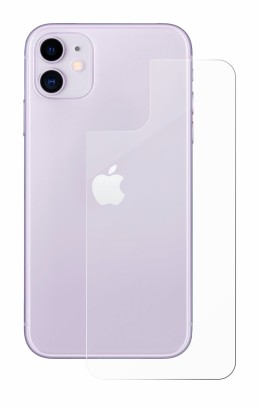 Immagine del dispositivo Apple iPhone 11 (Posteriore) con un'ampia varietà di protezioni per lo schermo.