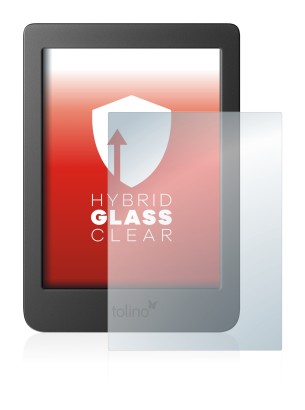 Image de l'appareil Tolino Page 2 avec une grande variété de protections d'écran.