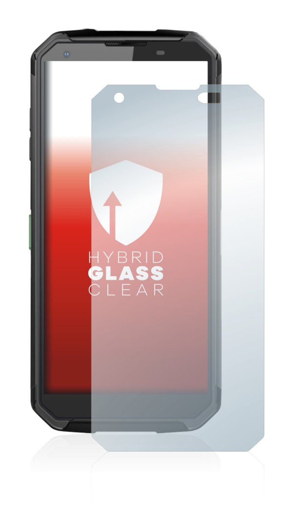 Image de l'appareil Blackview BV9500 Plus avec une grande variété de protections d'écran.