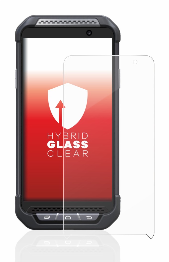 Immagine del dispositivo Point Mobile PM85 con un'ampia varietà di protezioni per lo schermo.