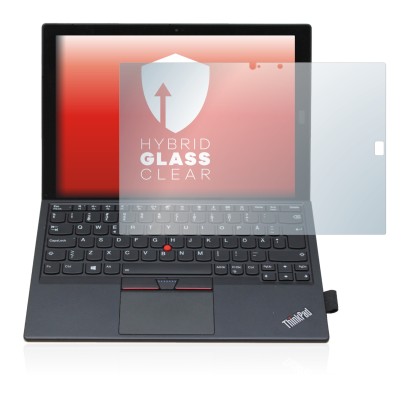 Immagine del dispositivo Lenovo ThinkPad X1 Tablet Gen 2 con un'ampia varietà di protezioni per lo schermo.