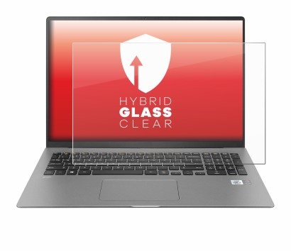 Image de l'appareil LG gram 17'' 2021 avec une grande variété de protections d'écran.