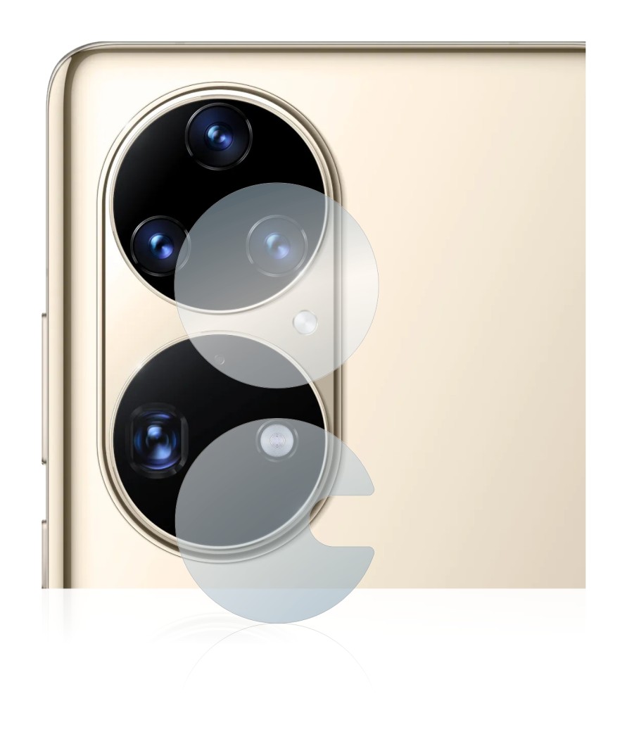 Image de l'appareil Huawei P50 Pro (Caméra UNIQUEMENT) avec une grande variété de protections d'écran.