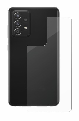 Image de l'appareil Samsung Galaxy A52s 5G (Arrière) avec une grande variété de protections d'écran.