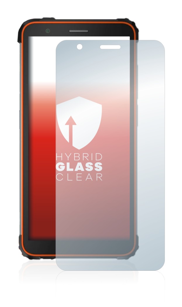 Image of the device Blackview BV6600E with a wide variety of screen protectors.