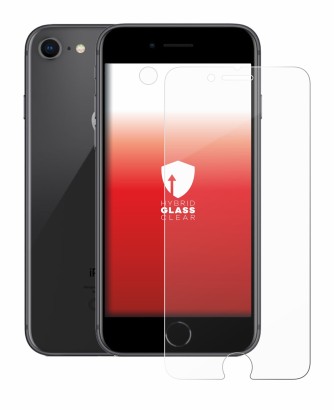 Immagine del dispositivo Apple iPhone 8 (Fronte+Fotocamera) con un'ampia varietà di protezioni per lo schermo.