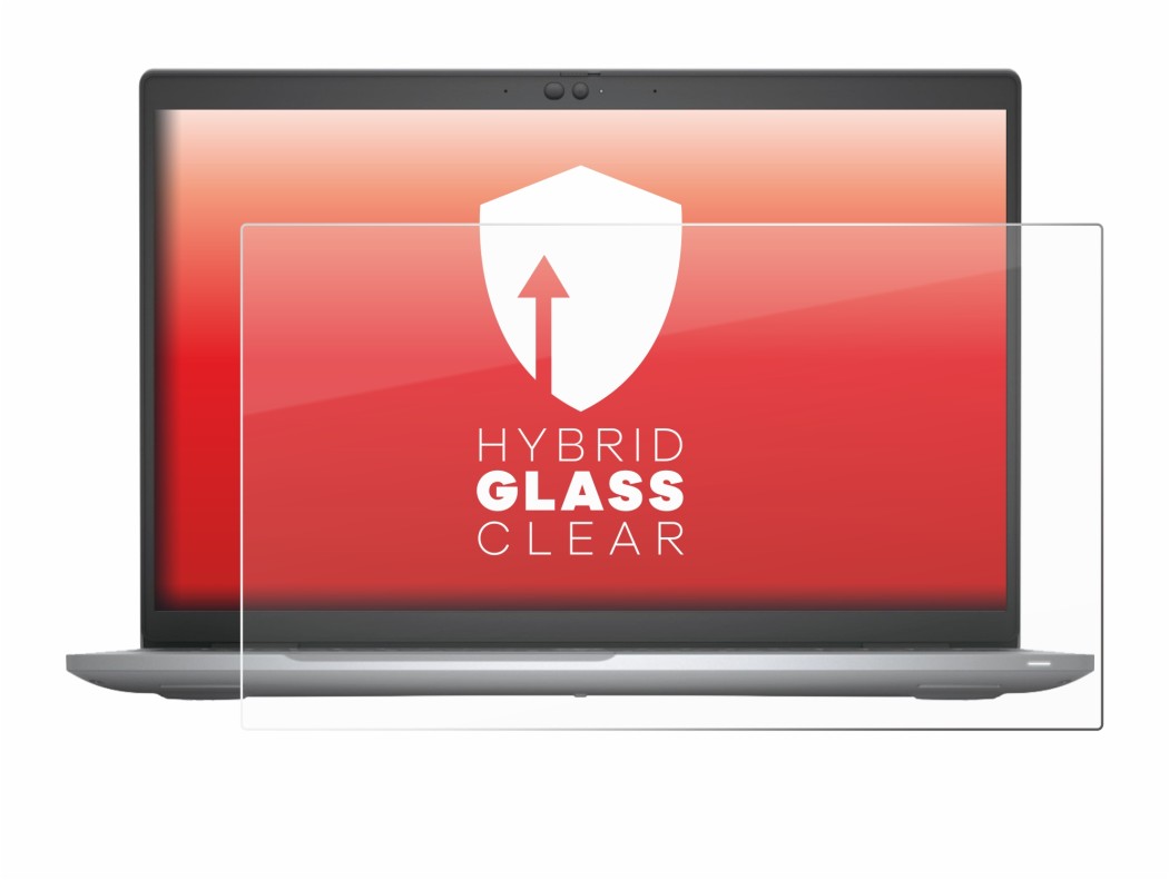 Abbildung des Geräts Dell Latitude 5520 mit einer Vielzahl des Displayschutzes.