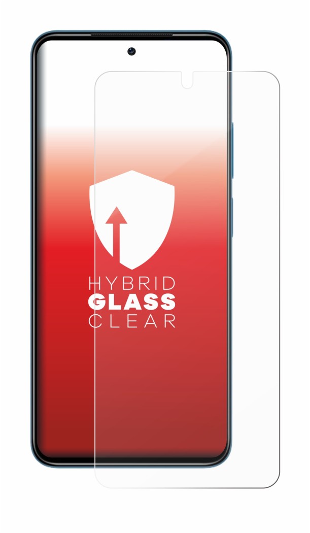 upscreen Hybrid Glass Clear Premium Protector pantalla de cristal vidrio  para Xiaomi Redmi Note 11 Pro 5G (Frontal+Cámara)