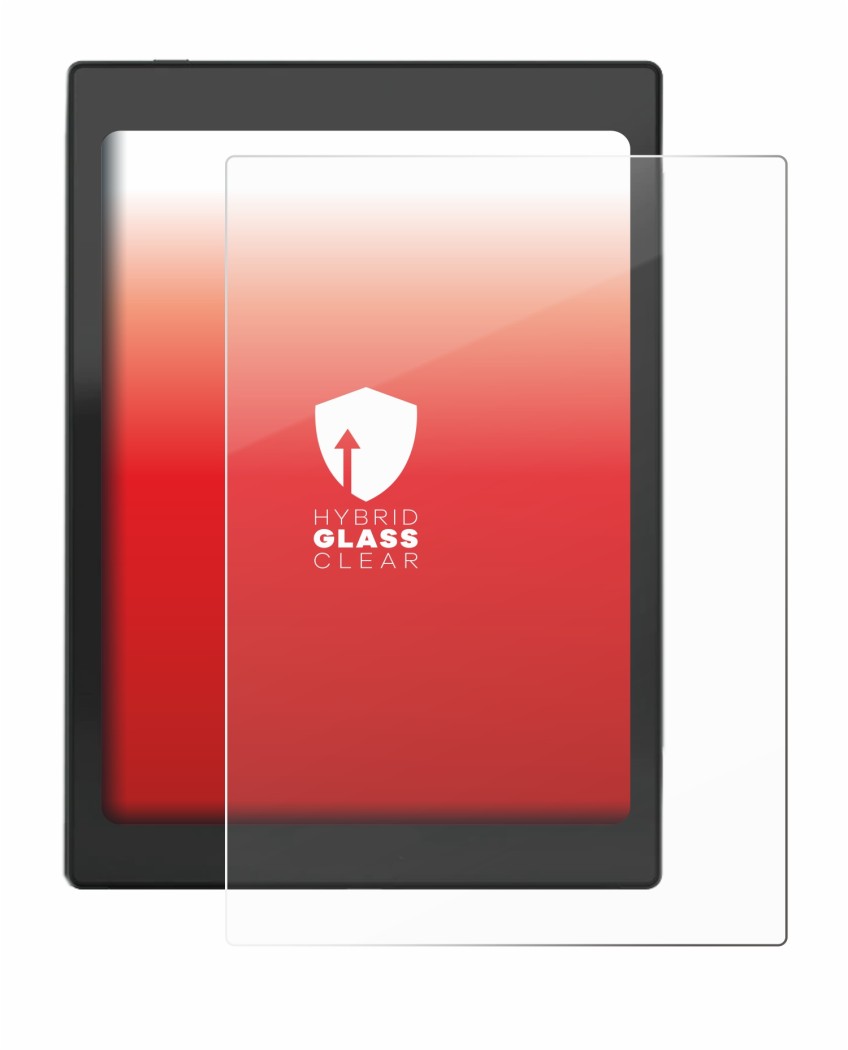 Image de l'appareil Boox Nova Air C avec une grande variété de protections d'écran.